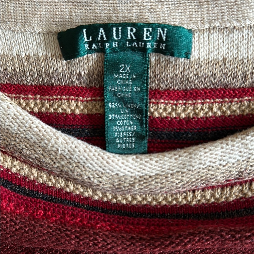 Ralph Lauren Striped Sleeveless Top